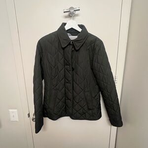 Barbour forth quilted jacket - army green